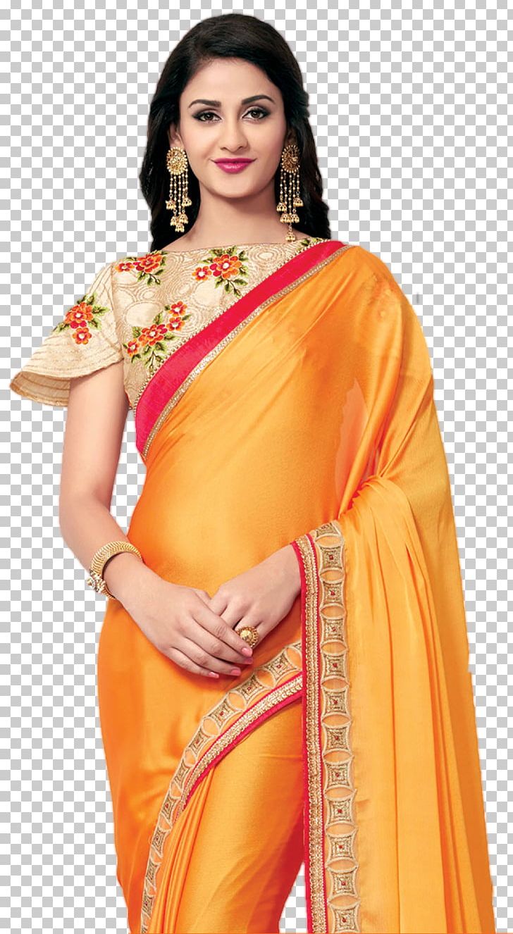 Chiffon Wedding Sari Textile PNG, Clipart, Abdomen, Art, Beautiful Model, Blouse, Chiffon Free PNG Download
