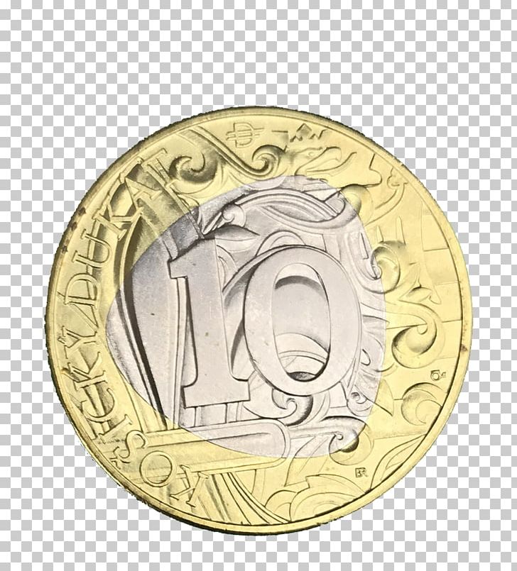 Coin Košice Region Medal Brass Gold PNG, Clipart, Brass, Coin, Currency, Ducat, Gold Free PNG Download