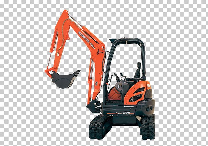 Compact Excavator Kubota Corporation Heavy Machinery Architectural Engineering PNG, Clipart, Automotive Exterior, Bucket, Compact Excavator, Construction Equipment, Crane Free PNG Download