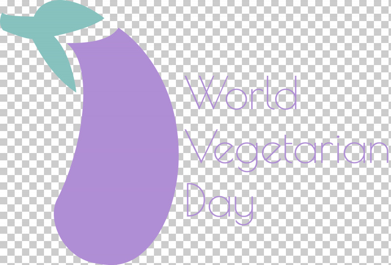 World Vegetarian Day PNG, Clipart, Lavender, Logo, Meter, World Vegetarian Day Free PNG Download