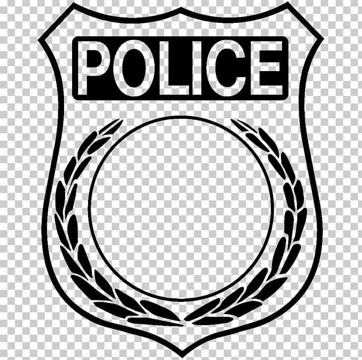 Police Officer Badge Detective Sheriff PNG, Clipart, Area, Ausmalbild, Badge, Ball, Black Free PNG Download