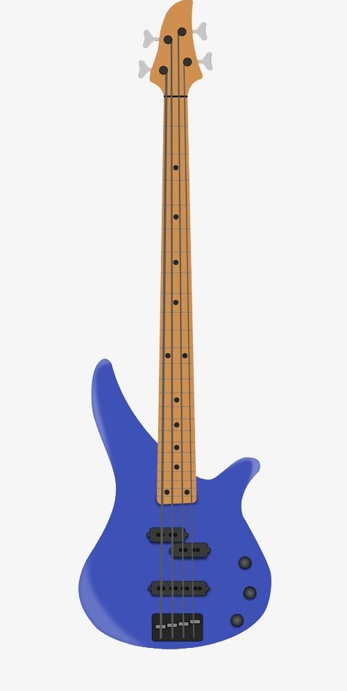 Blue Bass Guitar PNG, Clipart, Bass, Bass Clipart, Bass Guitar, Blue, Blue Clipart Free PNG Download
