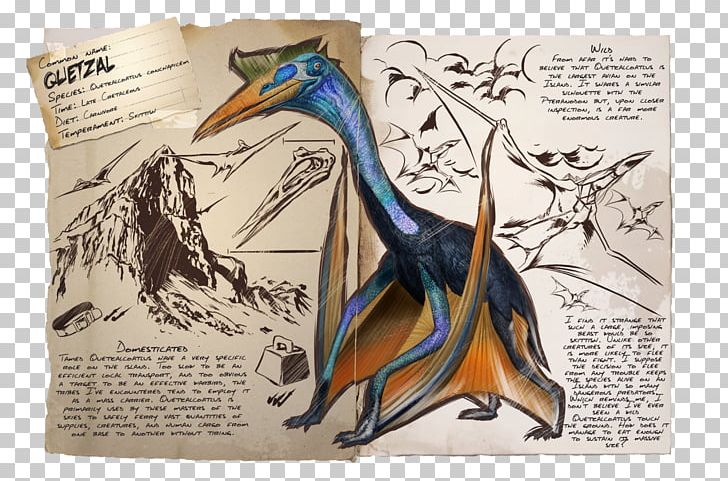 Quetzalcoatlus ARK: Survival Evolved Pteranodon Late Cretaceous Pterosaurs PNG, Clipart, Ark, Ark Survival, Beak, Cretaceous, Dinosaur Free PNG Download
