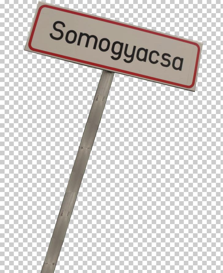 Somogyacsa Line Traffic Sign Brand Town Sign PNG, Clipart, Angle, Brand, Line, Road, Sign Free PNG Download