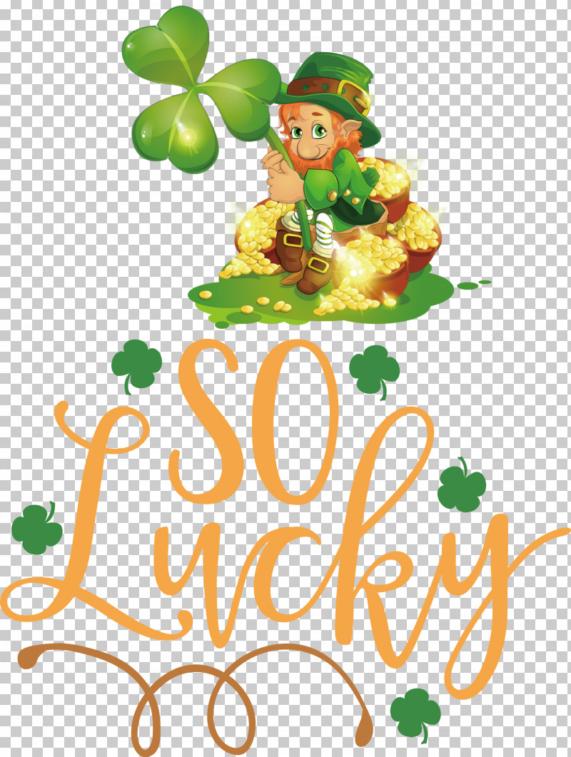 So Lucky St Patricks Day Saint Patrick PNG, Clipart, Holiday, Irish People, Leprechaun, Luck, National Shamrockfest Free PNG Download