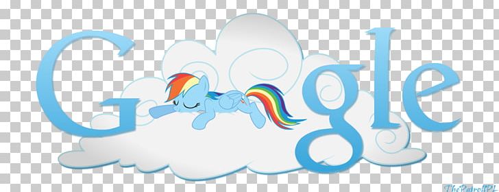 Rainbow Dash Google Logo Twilight Sparkle Blue PNG, Clipart, Art, Blue, Brand, Computer Wallpaper, Deviantart Free PNG Download