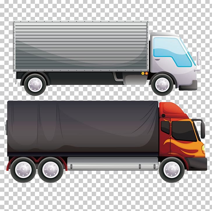 Car Truck Tractor Illustration PNG, Clipart, Automotive Design, Cargo, Compact Car, Delivery Truck, Fire Truck Free PNG Download