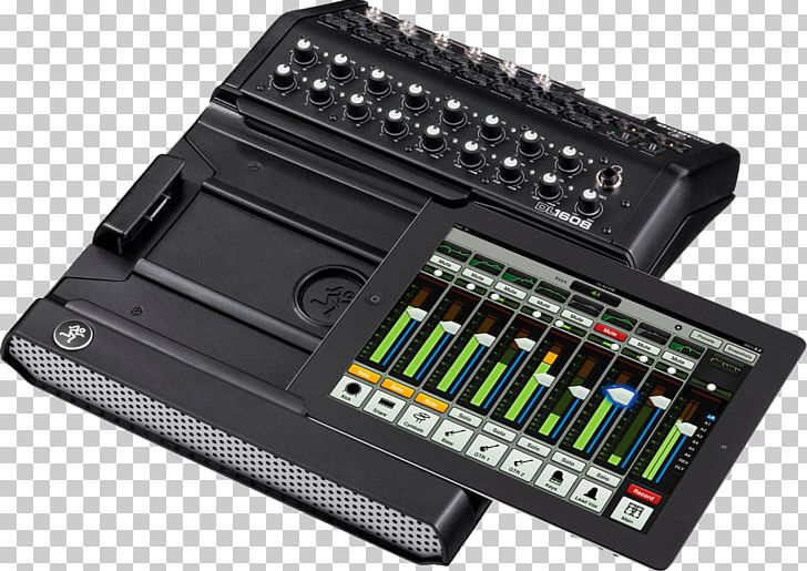 Mackie DL1608 Audio Mixers Digital Mixing Console Microphone PNG, Clipart, Audio, Audio Mixers, Broadcasting, Digital Data, Digital Mixing Console Free PNG Download
