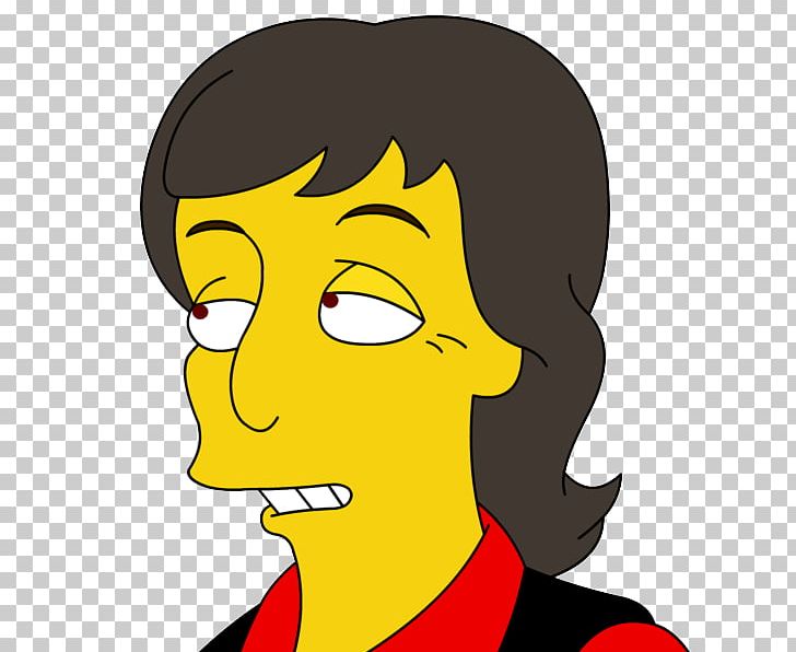 Paul McCartney The Simpsons Musician Homer Simpson Lisa Simpson PNG, Clipart, Artist, Cartoon, Celebrity, Cheek, Face Free PNG Download