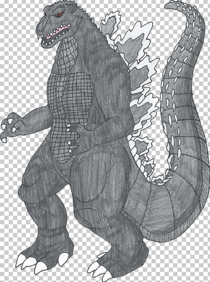 Mechagodzilla Drawing Godzilla: Monster Of Monsters PNG, Clipart, Art, Black And White, Demon, Dragon, Drawing Free PNG Download