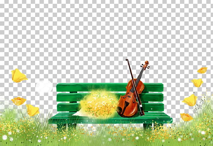 Musical Instrument Violin Illustration PNG, Clipart, Bee, Chairs, Computer Wallpaper, Flower, Flowers Free PNG Download