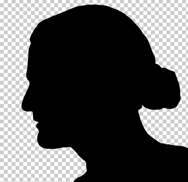 Silhouette Female Photography PNG, Clipart, Animals, Black, Black And White, Face, Facial Expression Free PNG Download