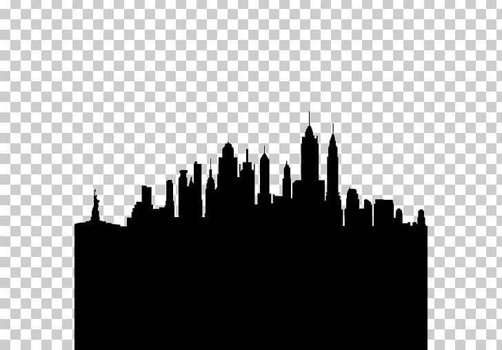 New York City Skyline Silhouette Drawing PNG, Clipart, Animals, Art, Black And White, City, Cityscape Free PNG Download