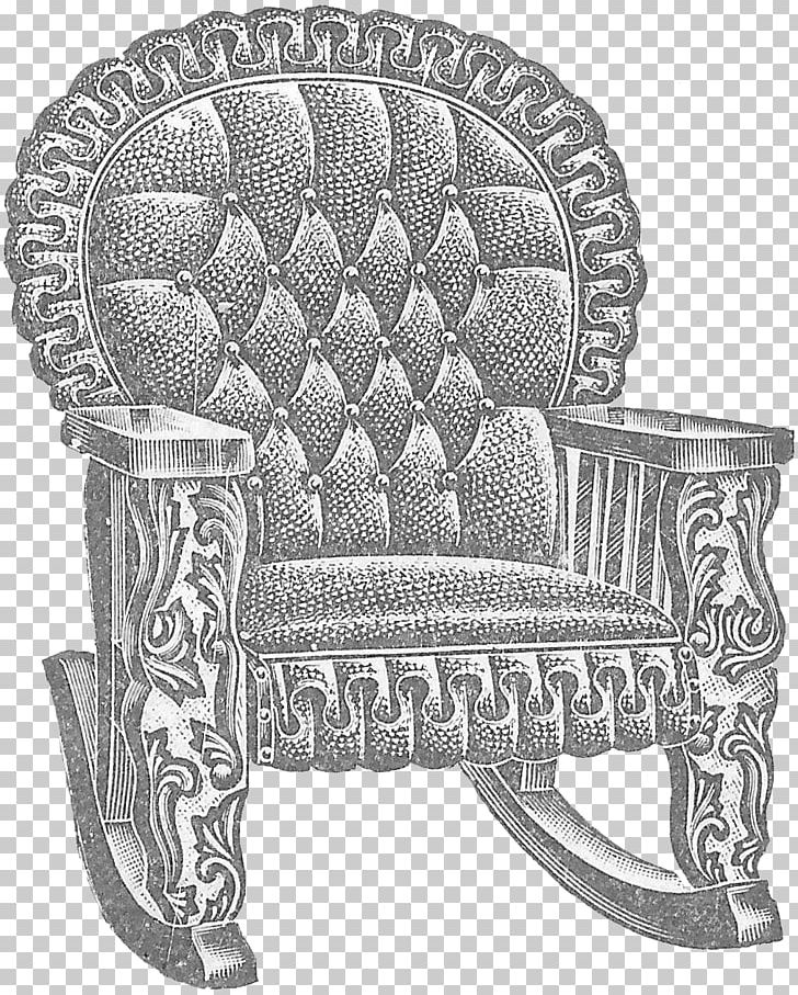 Rocking Chairs Couch Furniture PNG, Clipart, Antique, Black And White, Carpet, Chair, Couch Free PNG Download