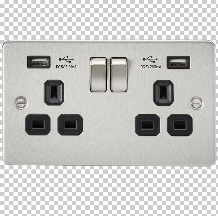 AC Power Plugs And Sockets Battery Charger Electrical Switches Dimmer Latching Relay PNG, Clipart, Ampere, Battery Charger, Brass, Brushed Metal, Dimmer Free PNG Download