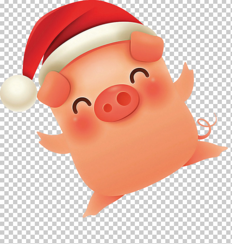 Merry Christmas Pig Cute Pig PNG, Clipart, Animation, Cartoon, Cute Pig, Merry Christmas Pig, Nose Free PNG Download