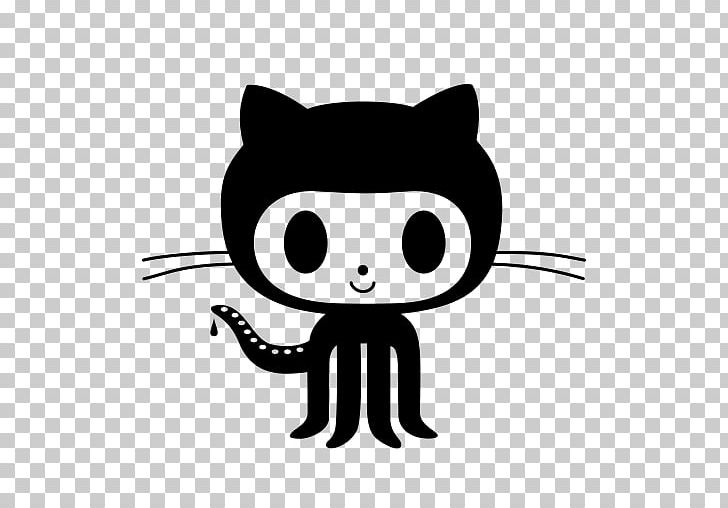 GitHub Webhook Repository PNG, Clipart, Black, Black And White, Carnivoran, Cartoon, Cat Free PNG Download