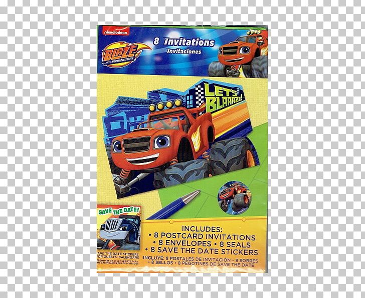 Model Car Post Cards Wedding Invitation Motor Vehicle PNG, Clipart, Amscan Inc, Blaze And The Monster Machines, Blaze Monster Machine, Brand, Car Free PNG Download