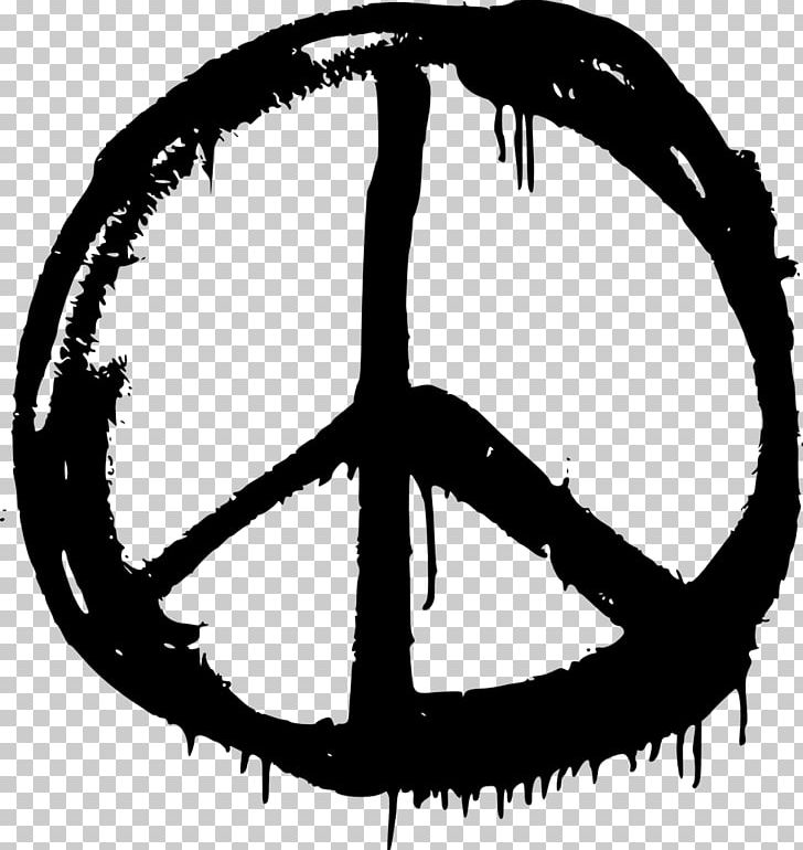 Peace Symbols PNG, Clipart, Artwork, Bicycle Wheel, Black And White, Burc, Circle Free PNG Download