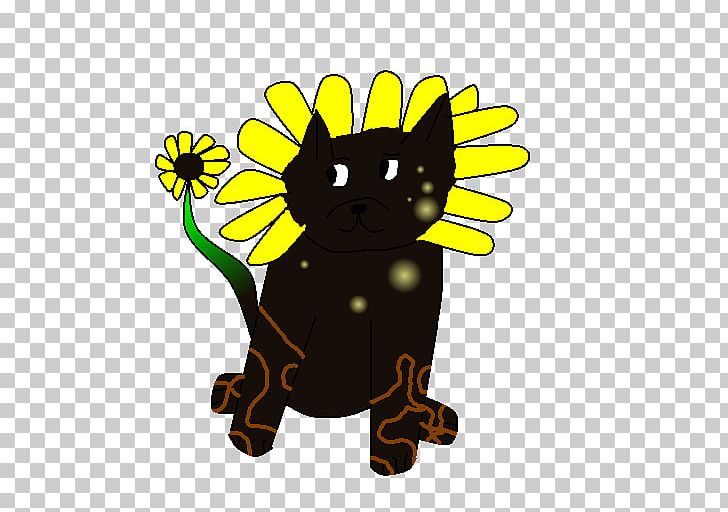 Big Cat Mammal Sunflower M PNG, Clipart, Animals, Big Cats, Black, Carnivoran, Cartoon Free PNG Download