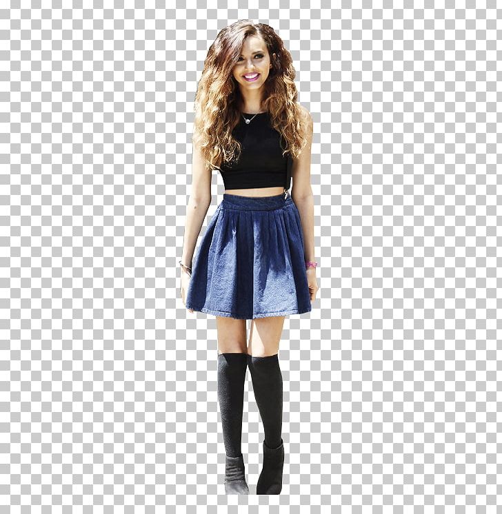 Jade Thirlwall Miniskirt Knee Highs Sock PNG, Clipart, Abdomen, Blouse, Blue, Clothing, Dress Free PNG Download