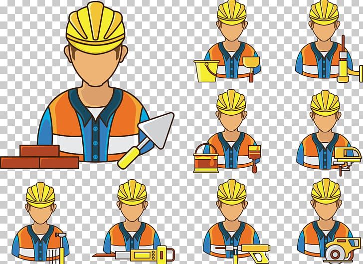 Architectural Engineering Construction Worker Building Wall PNG, Clipart, Bricklayer, Brush, Bucket, Cartoon, Child Free PNG Download