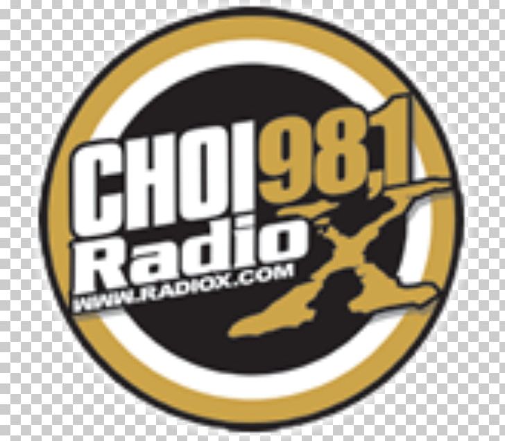 Quebec City CHOI-FM CKYK-FM Radio-omroep CKLX-FM PNG, Clipart, 1fm Adult Urban Hits Choice Radio, Area, Badge, Brand, Canada Free PNG Download