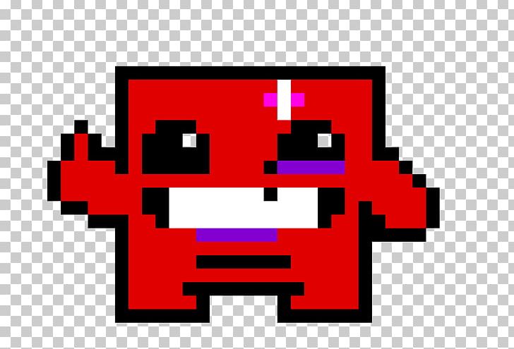 Super Meat Boy Bead Pixel Art Chiptune Video Game PNG, Clipart, Area, Bead, Brand, Chiptune, Crossstitch Free PNG Download