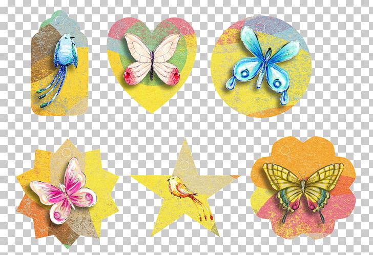 Butterfly Art Scrapbooking Collage PNG, Clipart, Art, Arts And Crafts Movement, Butterfly, Collage, Color Free PNG Download