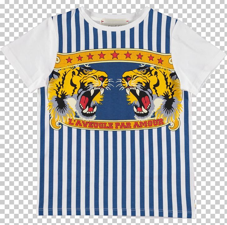 T-shirt Tiger Jersey Sleeve PNG, Clipart, Active Shirt, Blue, Boy, Brand, Child Free PNG Download