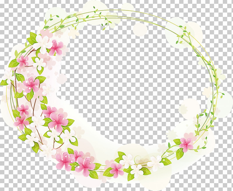Flower Circle Frame Floral Circle Frame PNG, Clipart, Floral Circle Frame, Flower, Flower Circle Frame, Lei, Pink Free PNG Download