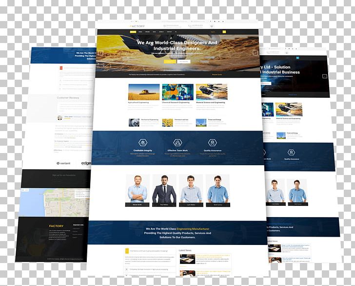 Responsive Web Design Template Joomla Industry PNG, Clipart, Brand, Business, Computer Software, Display Advertising, Display Device Free PNG Download
