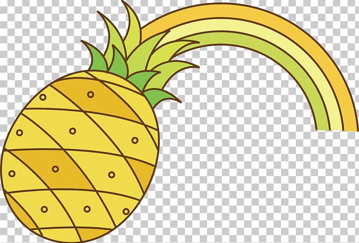 Pineapple Yellow Area Font PNG, Clipart, Ananas, Area, Bromeliaceae, Cartoon Pineapple, Commodity Free PNG Download