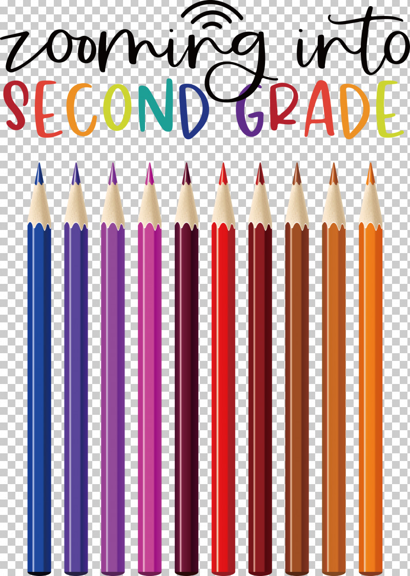 Back To School Second Grade PNG, Clipart, Back To School, Meter, Office, Office Supplies, Pencil Free PNG Download