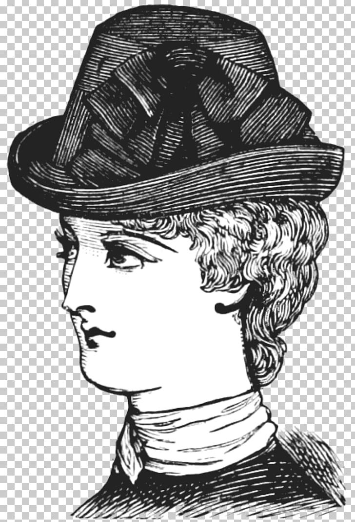 Drawing Vintage Clothing Woman Etsy PNG, Clipart, Antique, Art, Black And White, Cap, Costume Hat Free PNG Download