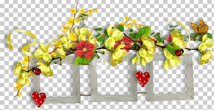 Flower Frames Birthday PNG, Clipart, Artificial Flower, Birthday, Branch, Cut Flowers, Floral Design Free PNG Download