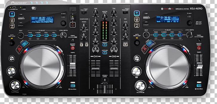 Disc Jockey DJ Controller Pioneer DJ Pioneer XDJ-AERO PNG, Clipart, Audio, Audio Equipment, Audio Mixer, Computer Dj, Controller Free PNG Download