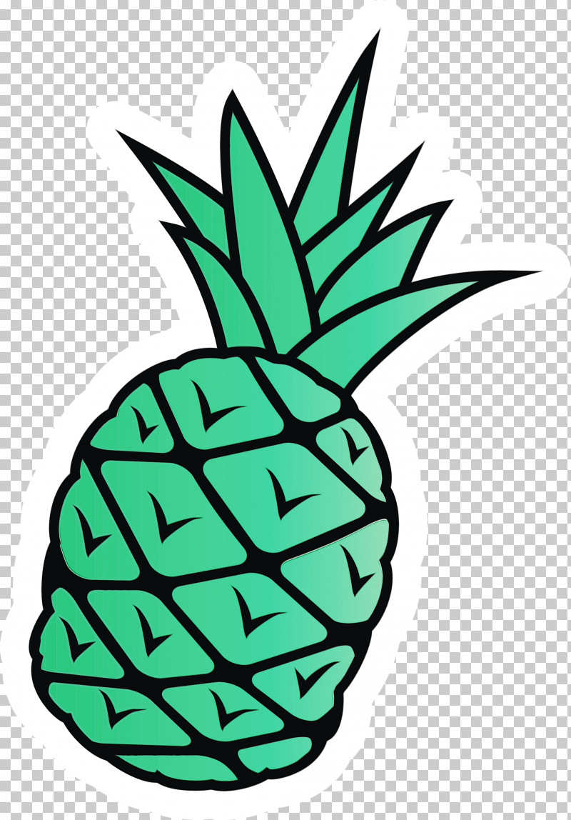 Pineapple PNG, Clipart, Flower, Leaf, Line, Line Art, Mtree Free PNG Download