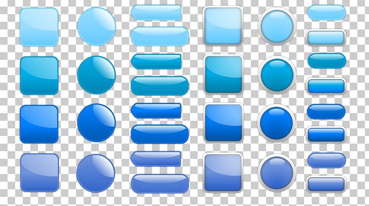 Computer Icons Square Button Rectangle PNG, Clipart, Animaatio, Azure, Blue, Button, Button Icon Free PNG Download