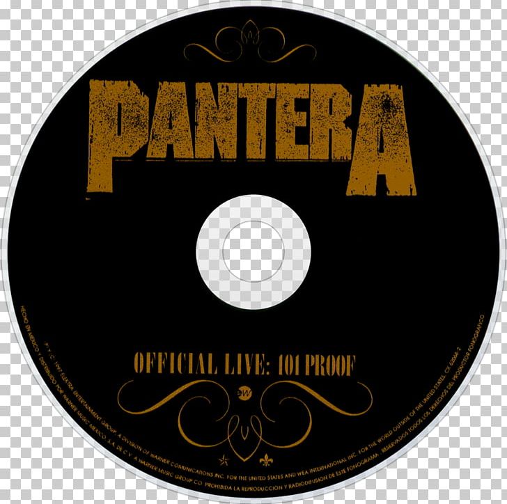 Pantera Logo Far Beyond Driven Cowboys From Hell T-shirt PNG, Clipart, Brand, Cemetery Gates, Clothing, Compact Disc, Cowboys From Hell Free PNG Download