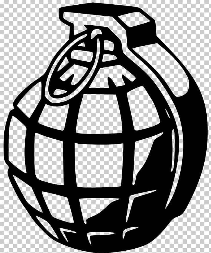 Grenade Weapon Explosion PNG, Clipart, Artwork, Ball, Black And White, Bomb, Circle Free PNG Download