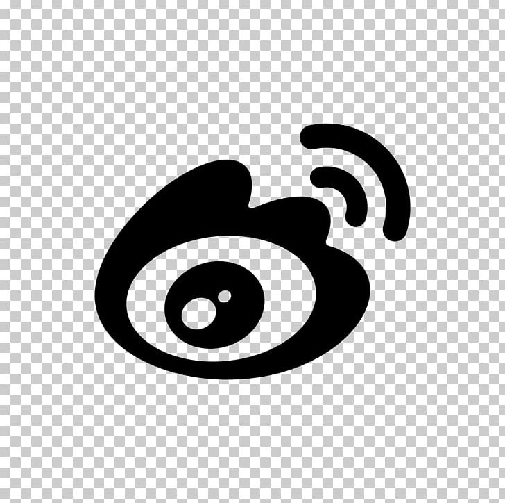 Sina Weibo Computer Icons Sina Corp Microblogging PNG, Clipart, Black, Black And White, Blog, Circle, Company Free PNG Download