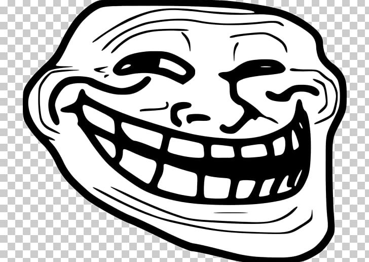 Trollface Internet Troll Rage Comic PNG, Clipart, Art, Black And White, Comics, Deviantart, Drawing Free PNG Download