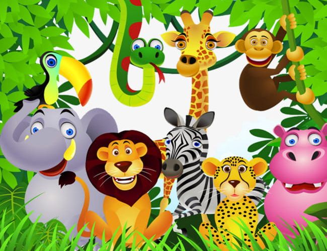 Tropical Rainforest Animals PNG, Clipart, Among, Among The Jungle ...