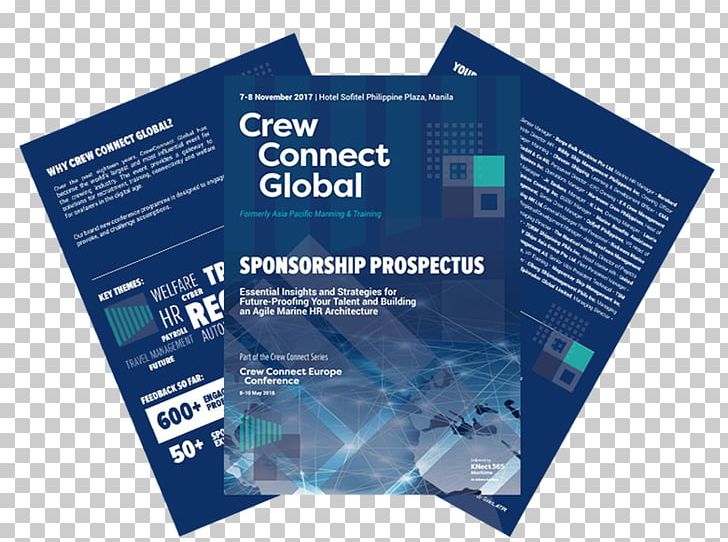 CrewConnect Global Conference & Exhibition Brochure Business Advertising Flyer PNG, Clipart, Advertising, Brand, Brochure, Business, Crew Management Free PNG Download