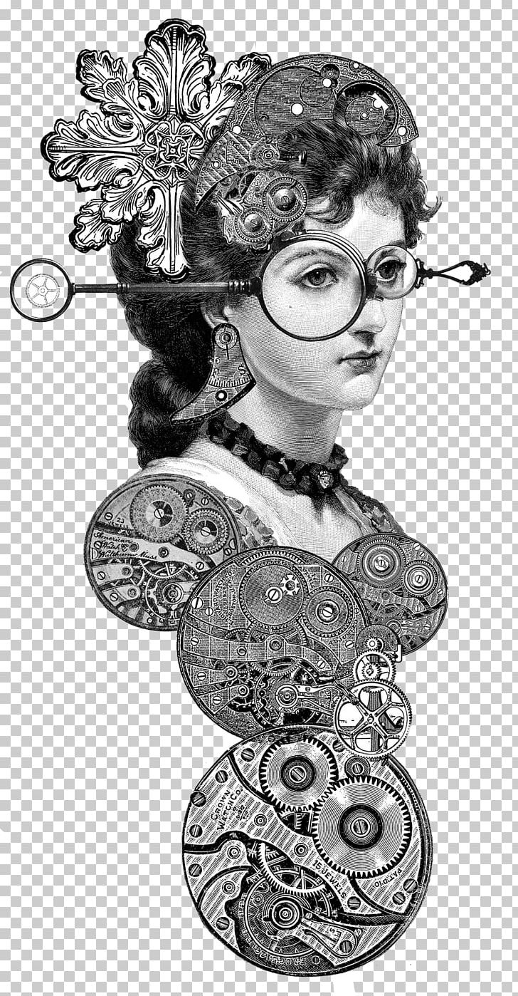 Drawing Free Content Lady In A Fur Wrap Illustration PNG, Clipart, Art, Black And White, Drawing, El Greco, Eyewear Free PNG Download