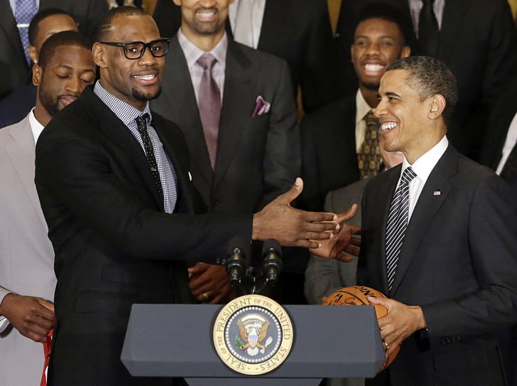 LeBron James White House Barack Obama Miami Heat Cleveland Cavaliers PNG, Clipart, Barack Obama, Basketball, Businessperson, Celebrities, Diplomat Free PNG Download