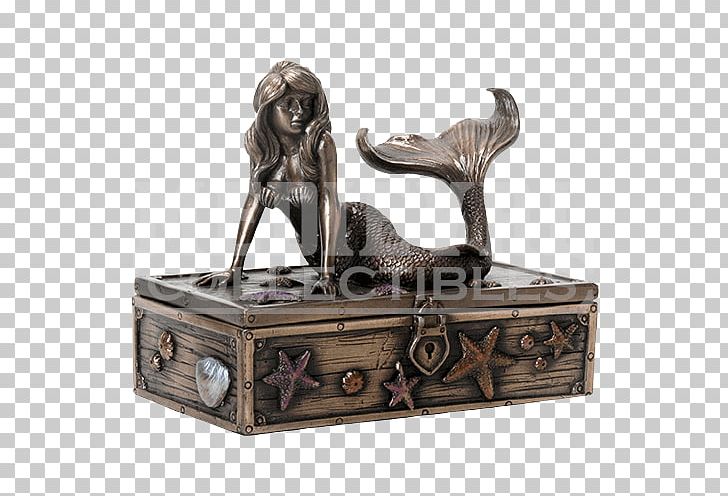 Mermaid Bronze Box Casket Jewellery PNG, Clipart, Box, Bronze, Casket, Chest, Fantasy Free PNG Download