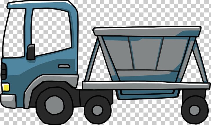 Scribblenauts Car Vehicle Truck Transport PNG, Clipart, Automotive Design, Car, Commercial Vehicle, Crane, Dump Truck Free PNG Download