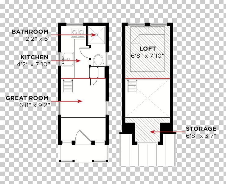 Floor Plan Tiny House Movement House Plan Tumbleweed Tiny House Company PNG, Clipart, Angle, Apartment, Area, Cottage, Diagram Free PNG Download